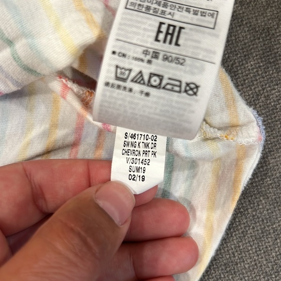 Baby Gap Toddler Print Tank Swing dress 2T - Picture 7 of 8